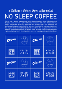 No Sleep Coffee (whole beans/ 12oz)