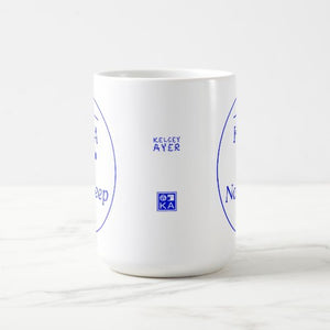 Large No Sleep Coffee Mug