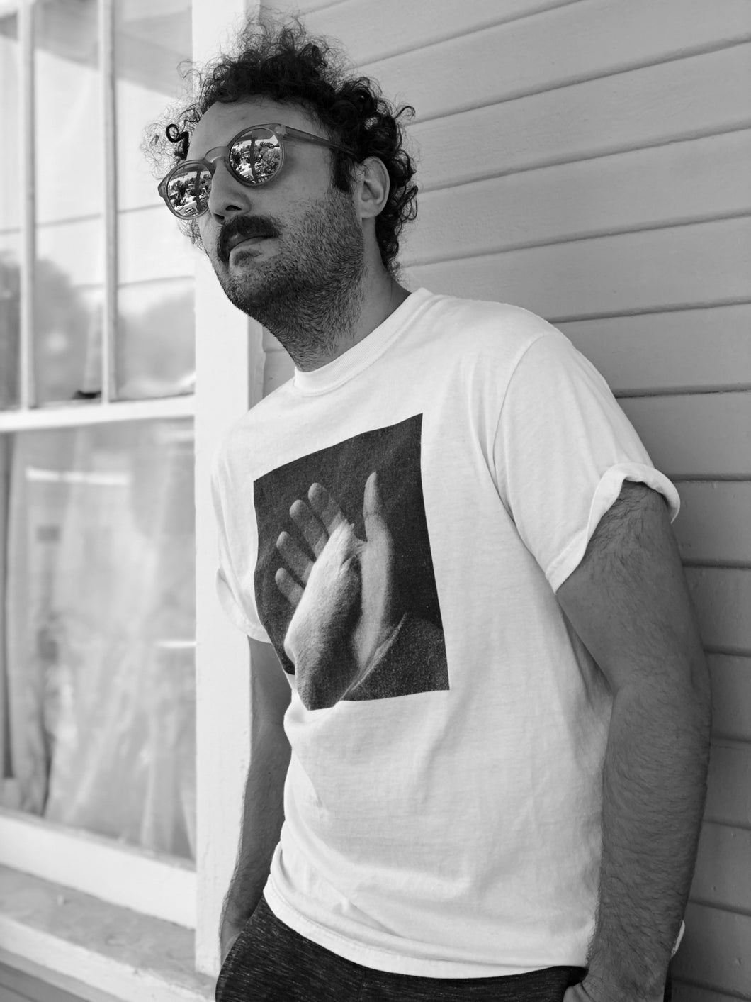 Debut Album Cover T-Shirt in White (2017)