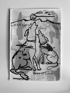 2017 West Coast Dogs Tour Poster